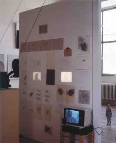 Installation Jahresausstellung 1996